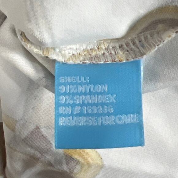 J. McLaughlin Signature Top Cream/Brown Westminster Women Size S - Picture 3 of 7